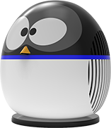 Vista izquierda de Penguin4Pool